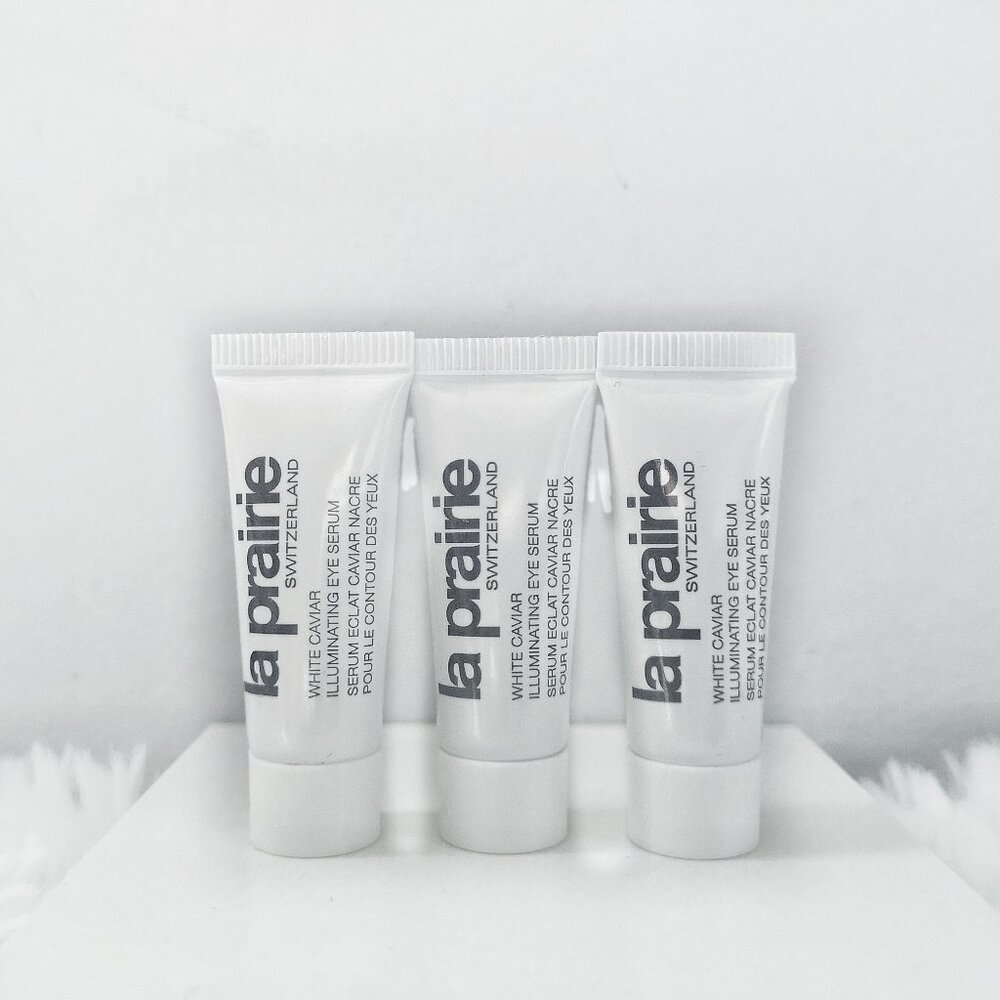 3 pcs Mini La Prairie White Caviar Illuminating Eye Serum Set